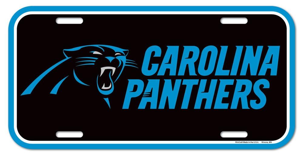 Wincraft NFL Kennzeichenschild - Carolina Panthers 84300814