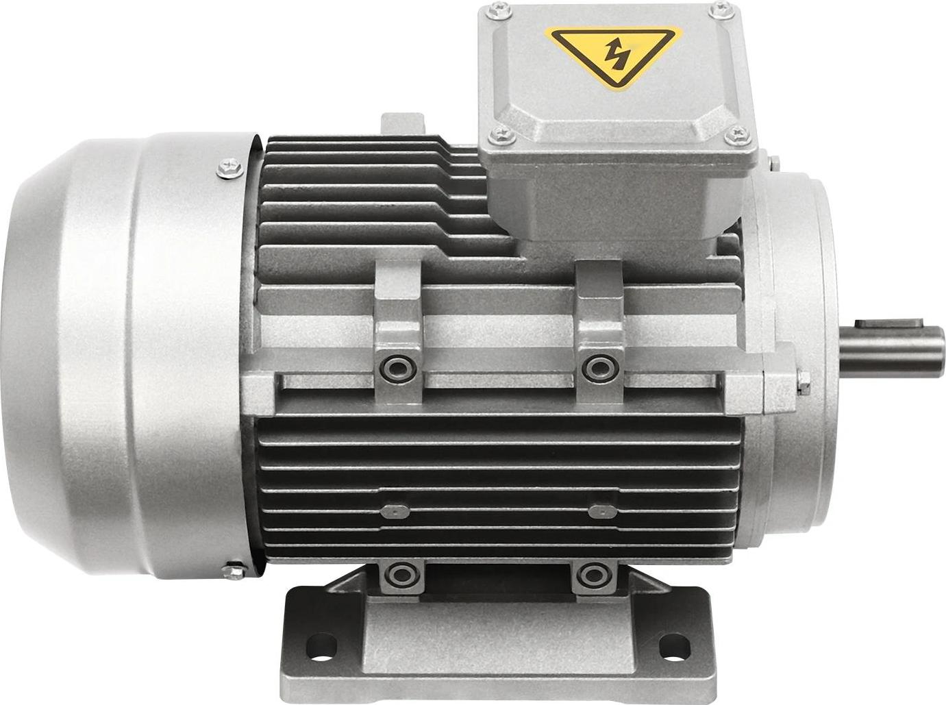 StarTech Elektromotor - 3-Phasen 380 V - 1,5 kW - 19 mm Welle - 1405 U/min - Reine Kupferwicklung
