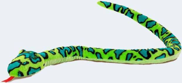 SEMO Schlange grün 150cm mit bestickten Augen SNO-59LN05