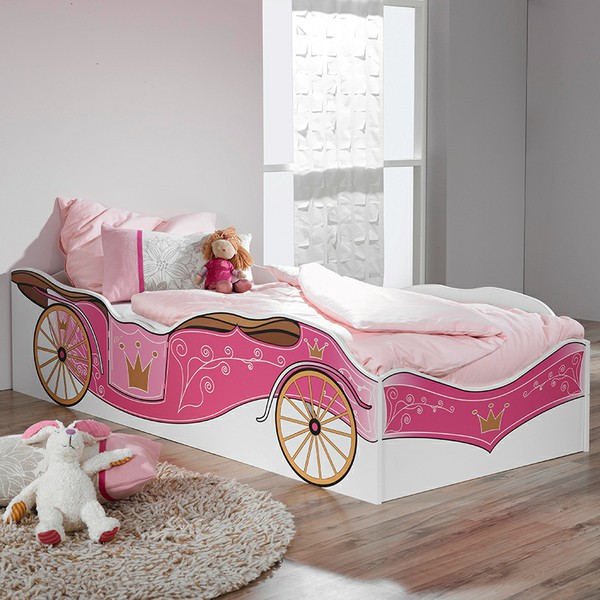 HB Kinderbett mit Matratze und Bettkasten NEU Verschiedene Motive Für Madchen 