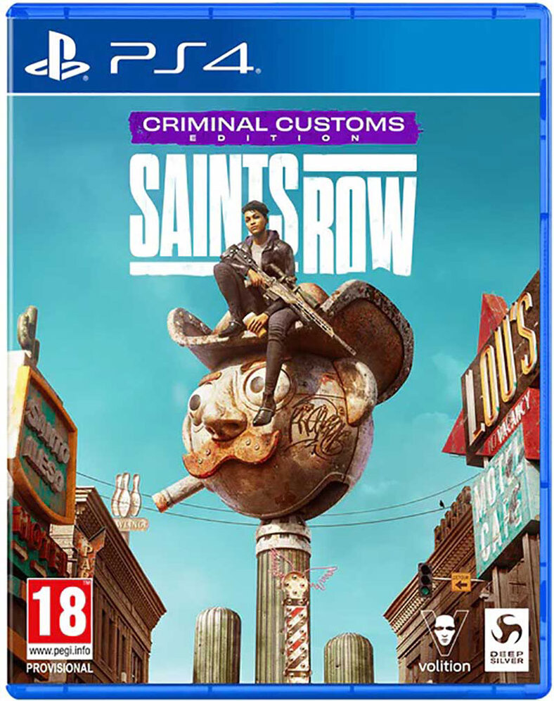 SONY PlayStation Playstation Games Ps4 Saints Row Criminal Customs Edition Fr/multi In Game One Size 1267832