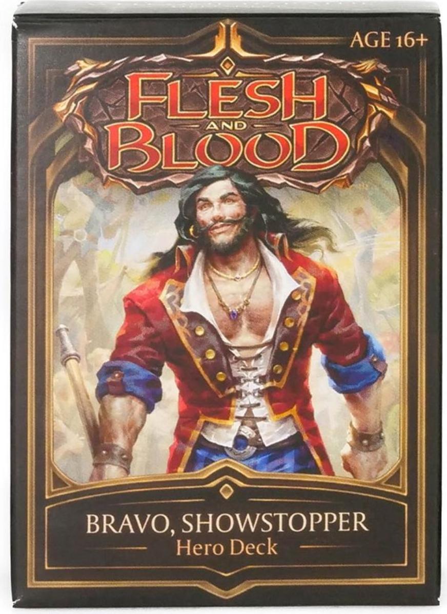 Legend Story Studios Flesh and Blood Welcome to Rathe - Bravo, Showstopper Hero Deck 108571