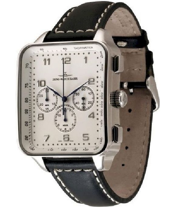 Zeno-Watch - Náramkové hodinky - Pánske - Chrono - SQ Retro Chrono 2020 - 159TH3-e2