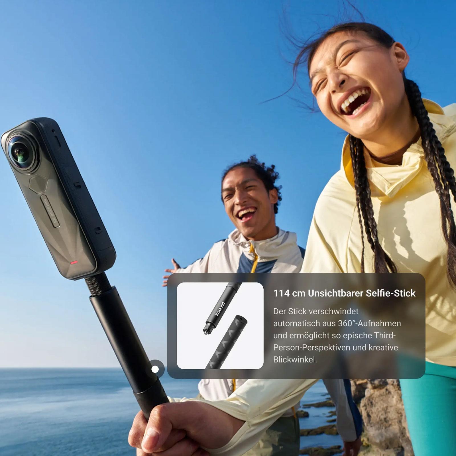 Insta360 X5 Starter Bundle, 8K Ultra HD, 72 MP, 120 fps, WLAN, Bluetooth, 2400 mAh CINSAAHA_5