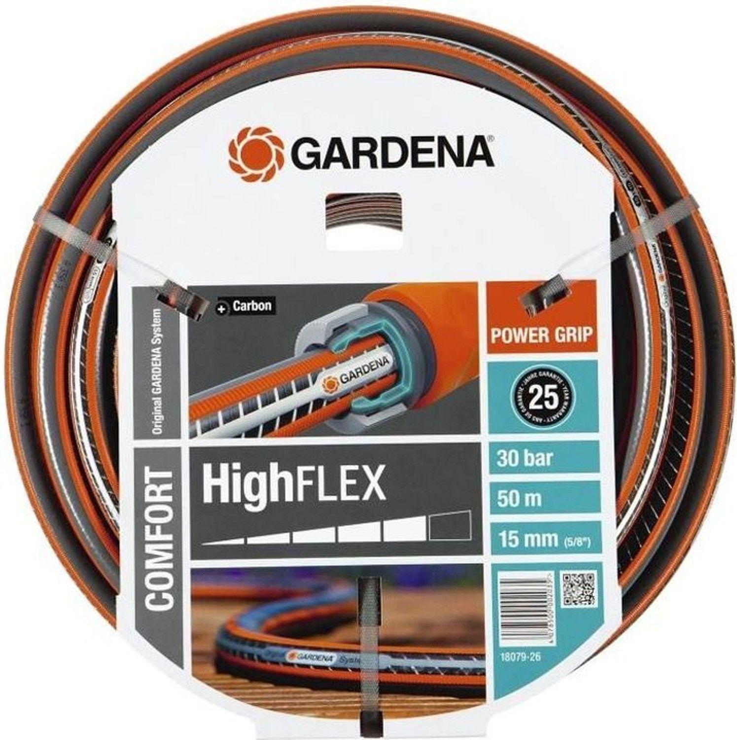 GARDENA Comfort HighFLEX Tuinslang 50 m 15mm 18079-26