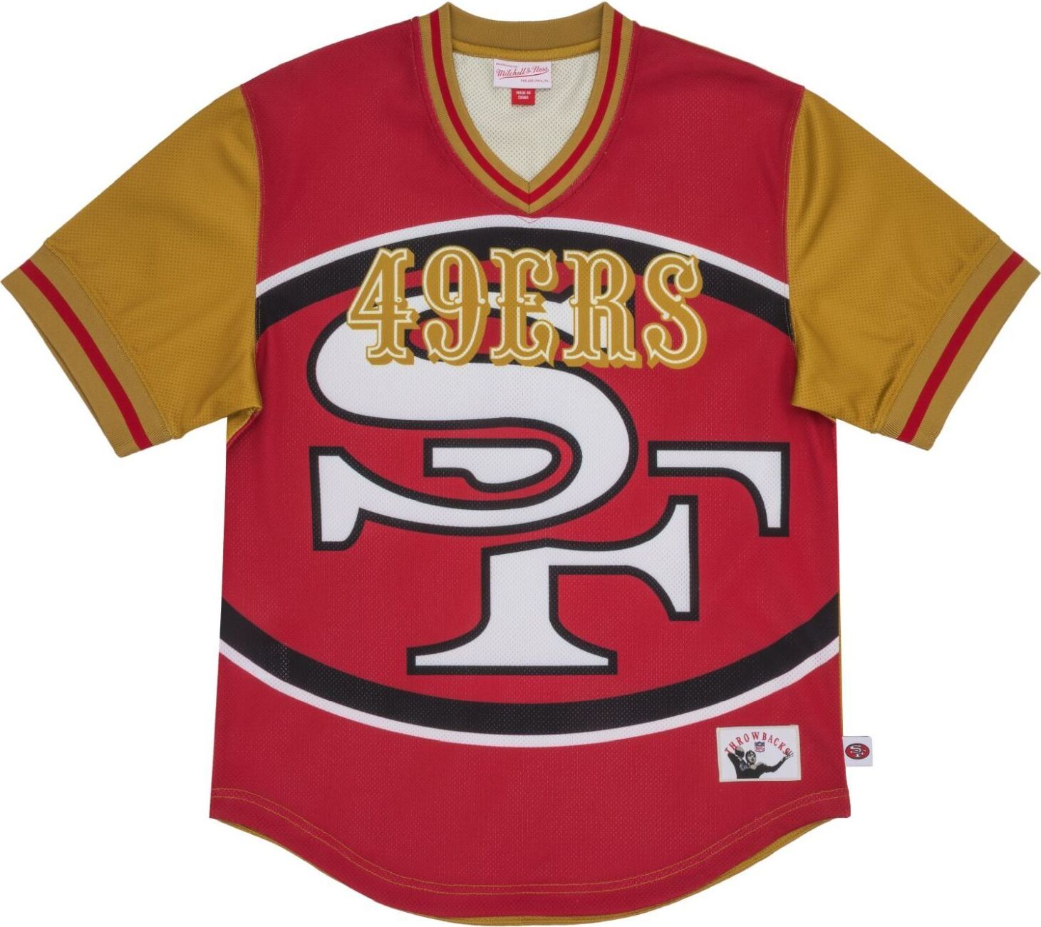 MITCHELL NESS M&N JUMBOTRON NFL Mesh Jersey San Francisco 49ers - S