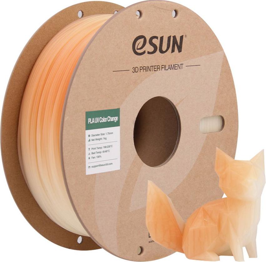 ESUN PLA-UV Farbwechsel, 1kg UV Wechsel Orange ESU241209