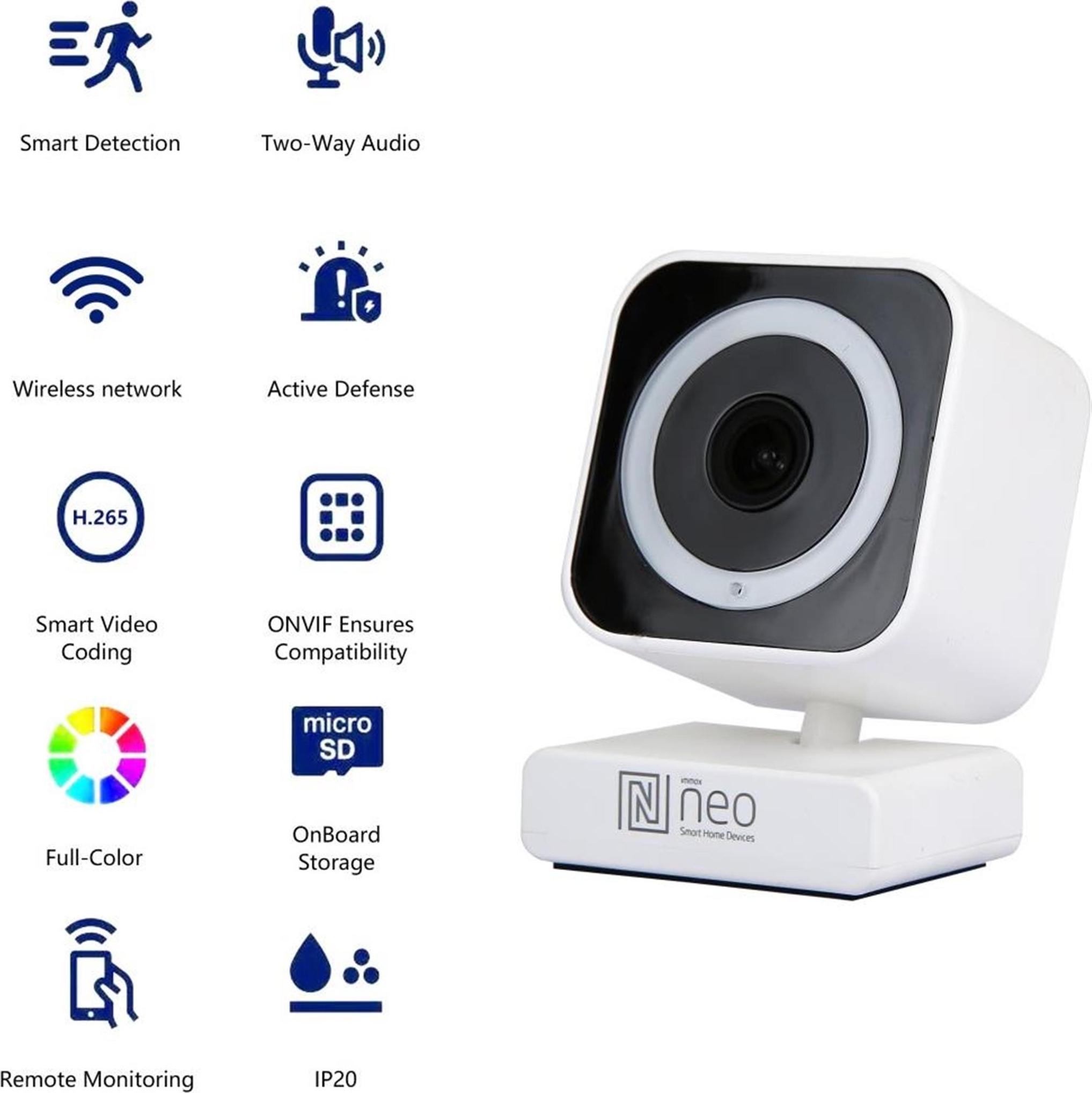 IMMAX NEO LITE Smart Security innen LITTLE CUBE, WiFi 2.4GHz, 3MP, ONVIF 07796L