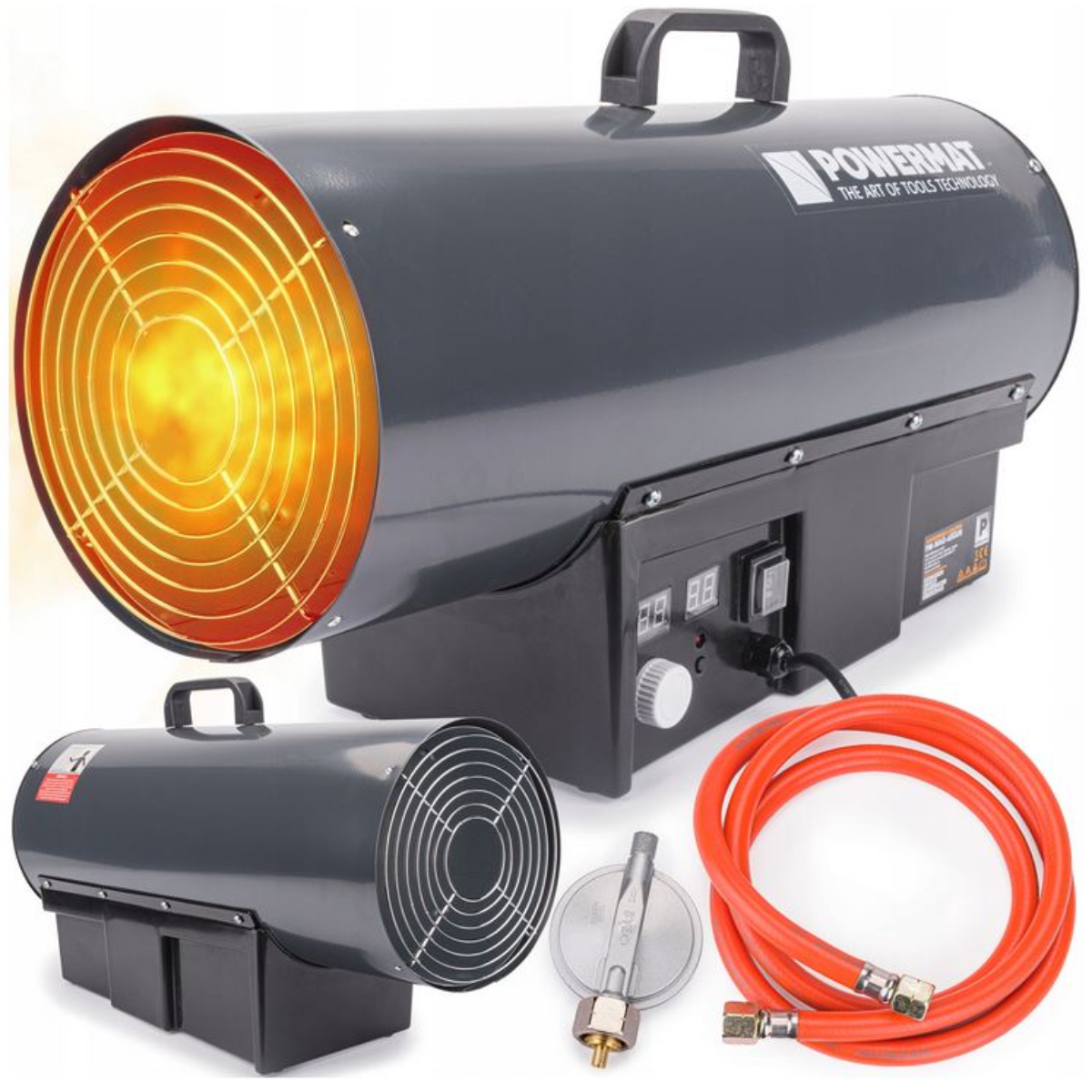 Plynový ohrievač 65kW LCD displej | PM-NAG-65GLN