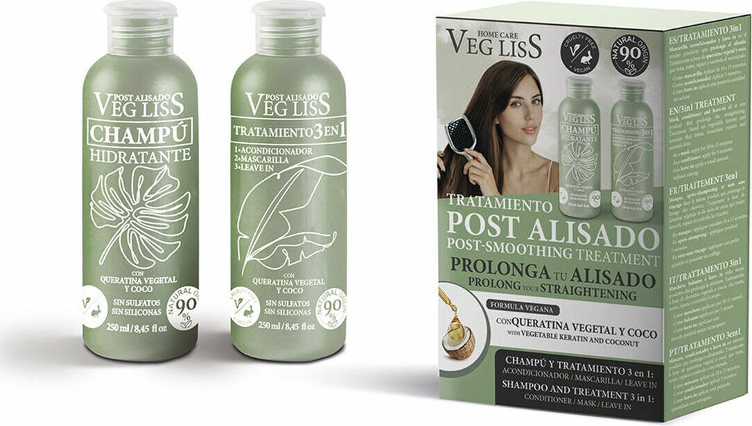 VEG LISS nach dem Glä tten veganes Shampoo und Behandlung 3 in 1 2 u