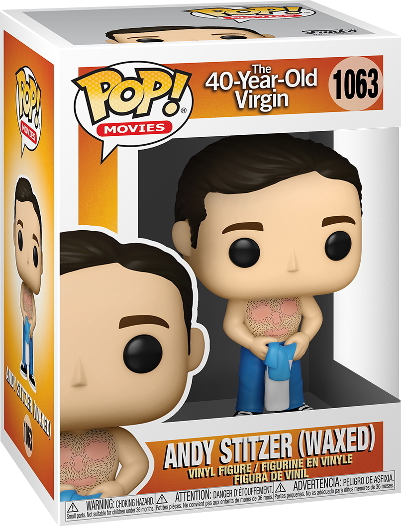 The 40-Year-Old Virgin - Andy Stitzer (Waxed) 1063 - Funko Pop! - Vinyl Figur FK49047