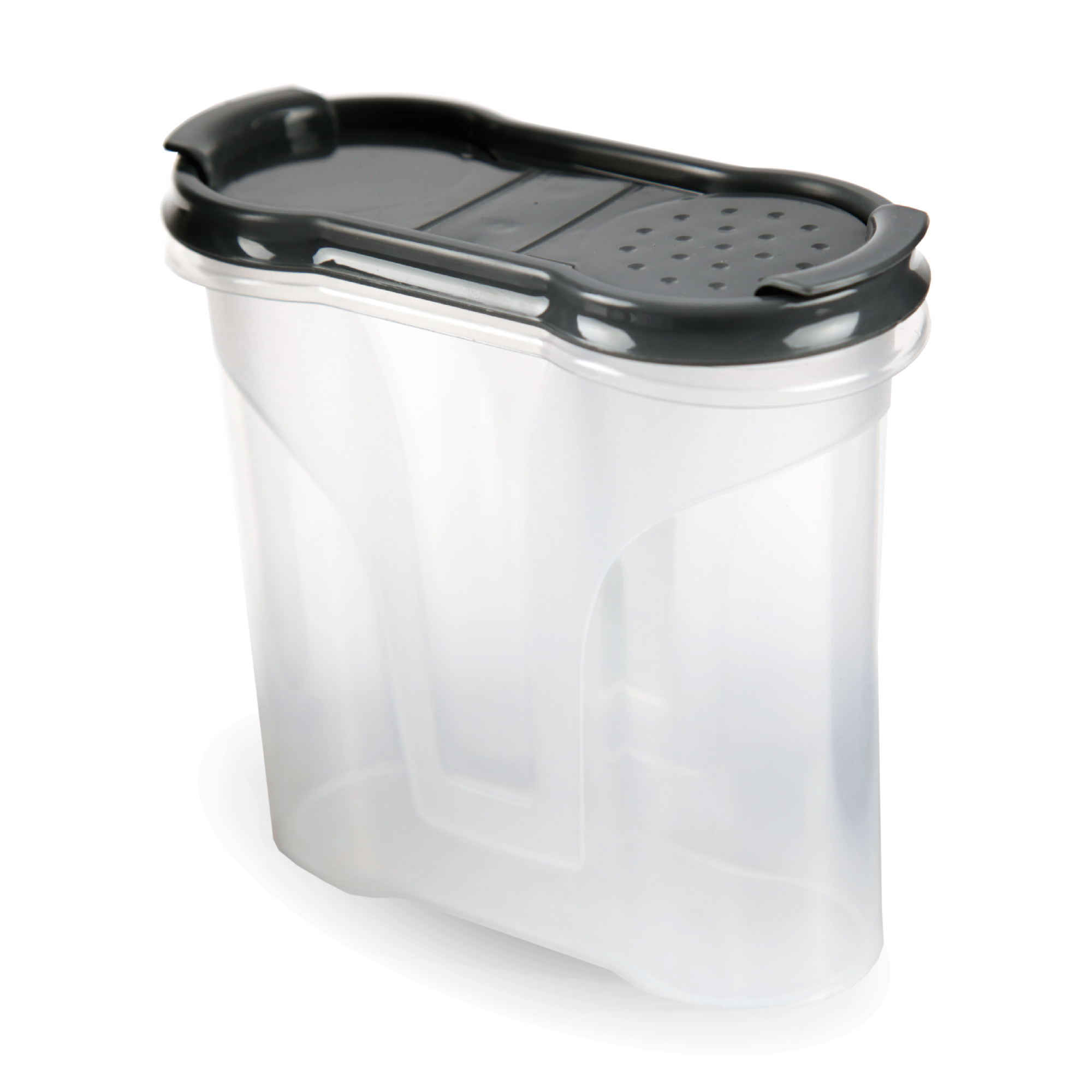Bestlivings Gewürzdosen 300ml ( 1er Pack - Schwarz ) Aufbewahrungsboxen für Gewürze - Luftdichte Schüttdose aus BPA freien Kunststoff, Vorratsdose mit Deckel 06299