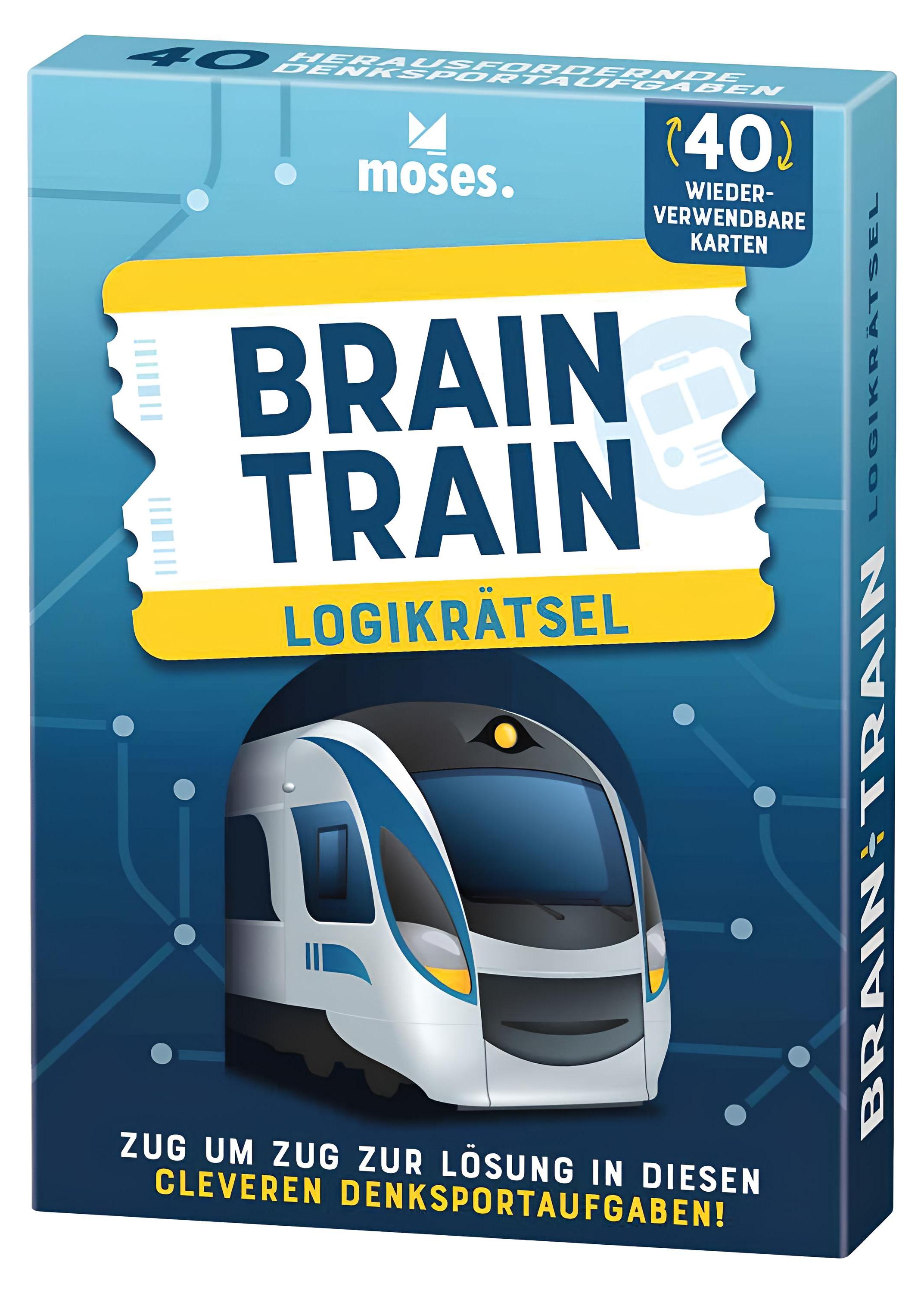 Moses Kinderbuchverlag Gm Brain Train 92138