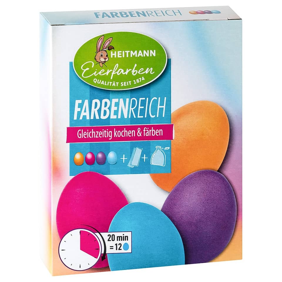 HEITMANN Eierfarben Farbenreich Eierfarben farbsortiert 1024475