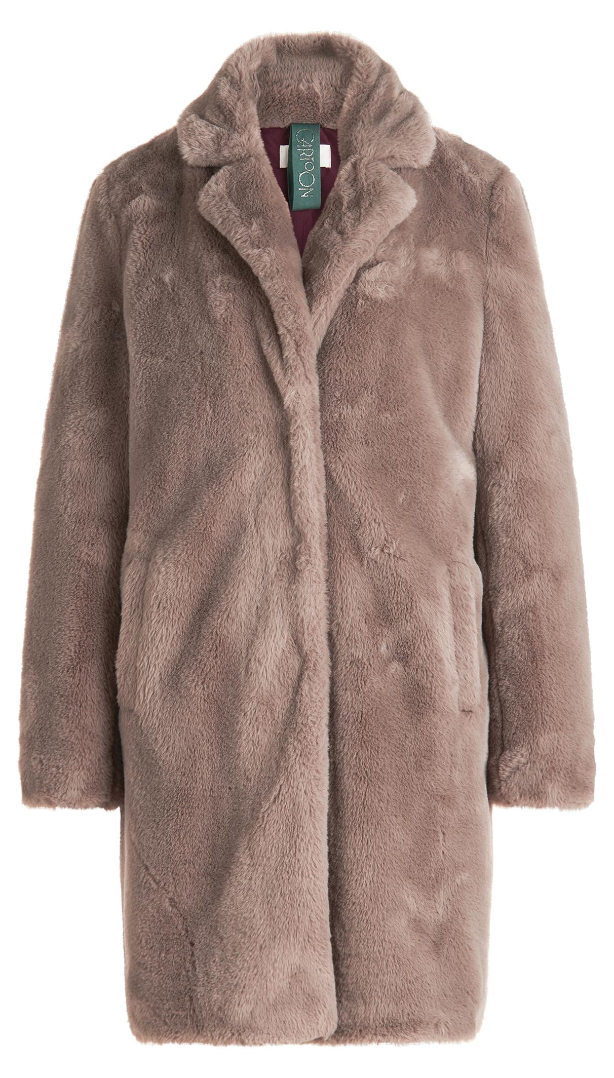 Cartoon Kunstfell-Jacke