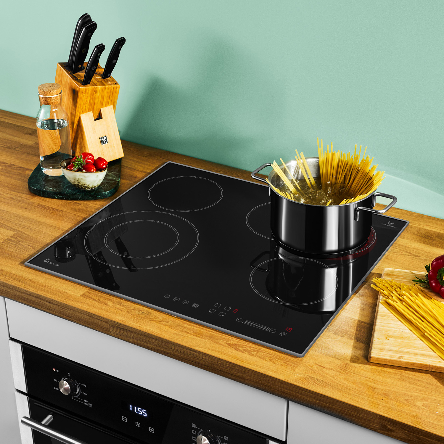 Backofen und Kochfeld SET8005CH59AL