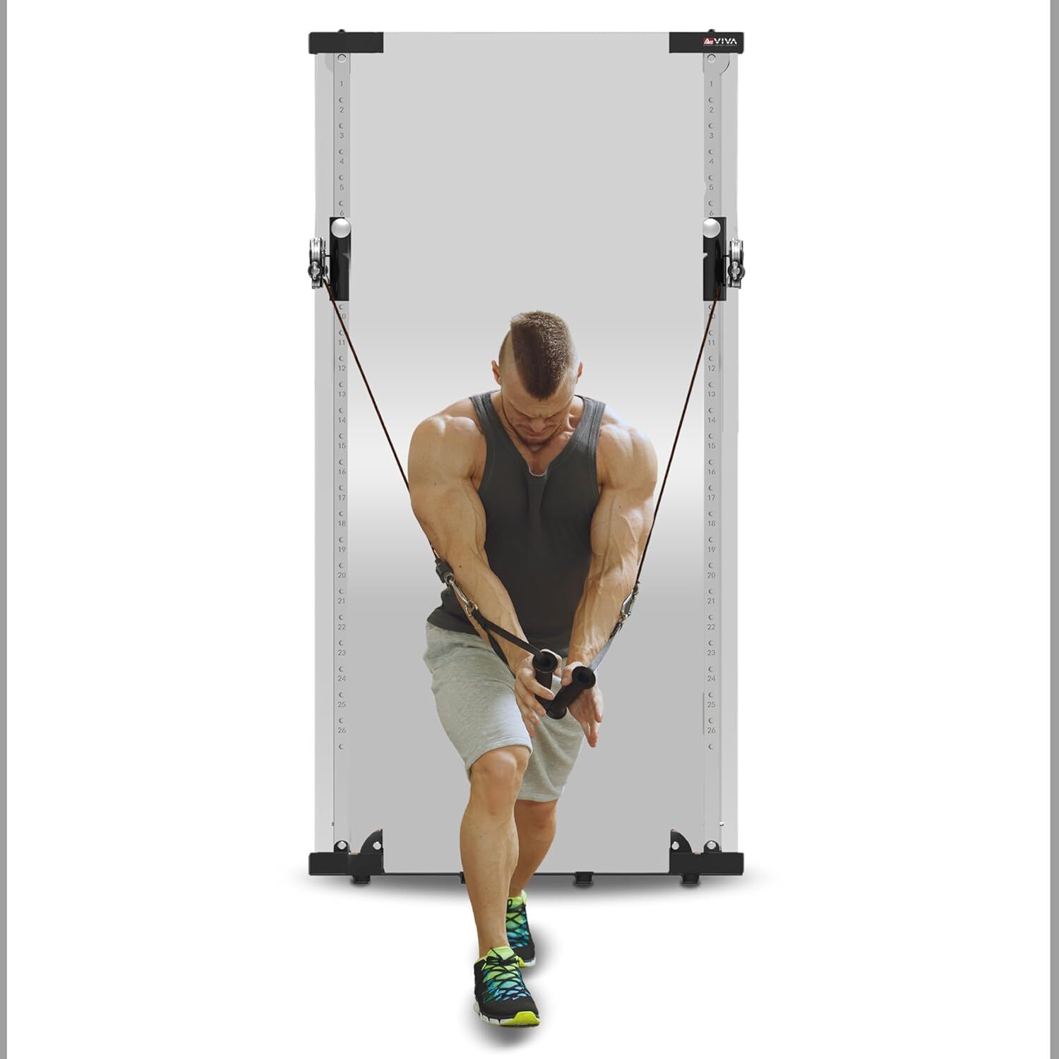 AsVIVA MG9 Kraftstation, Multifunktional, 100 kg Widerstand, Kabelzugstation