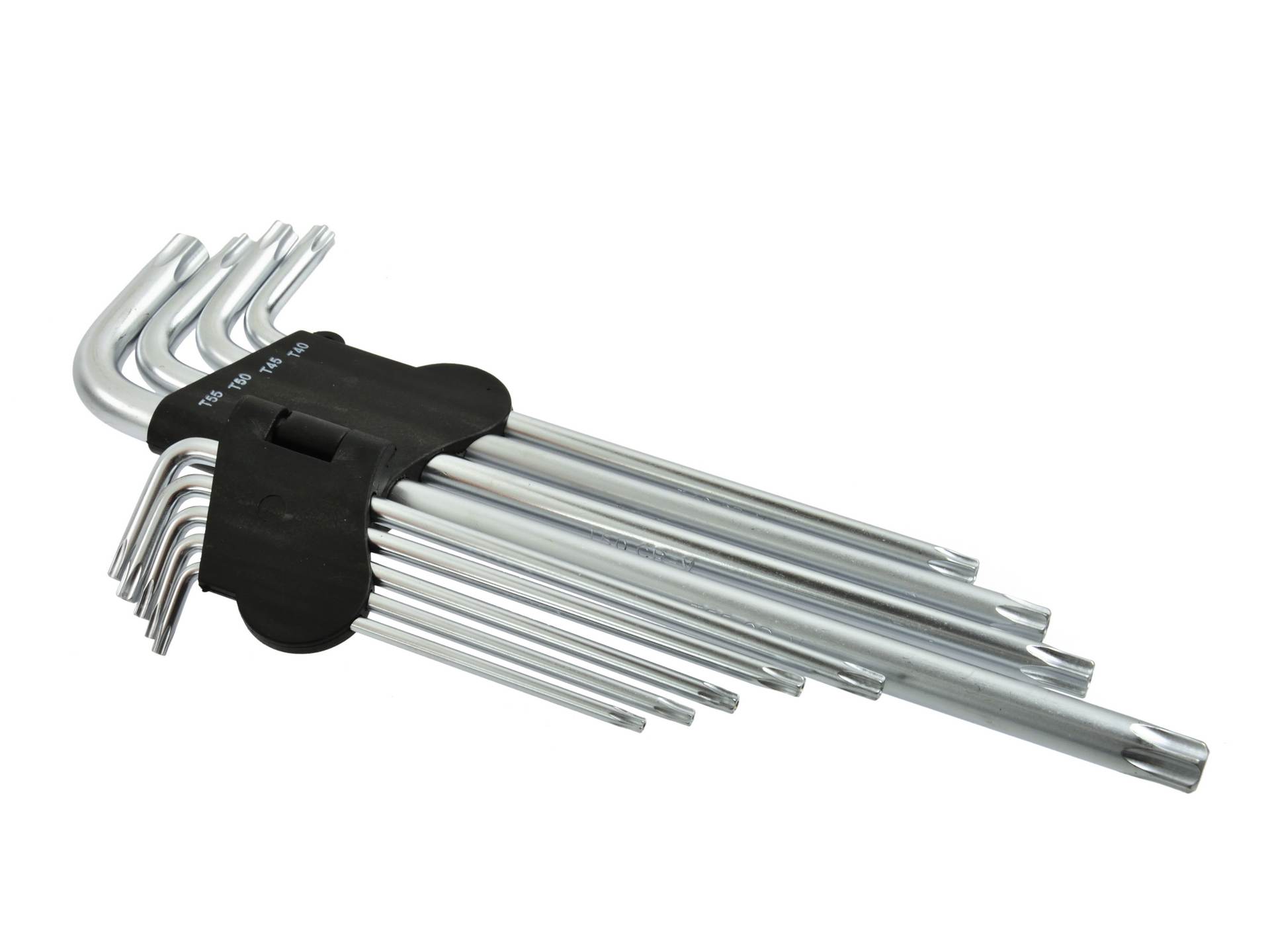 Torx-Schlüsselsatz TX10 TX50 Chrom-Vanadium-Stahl 9-teilig Set Winkelschlüssel 