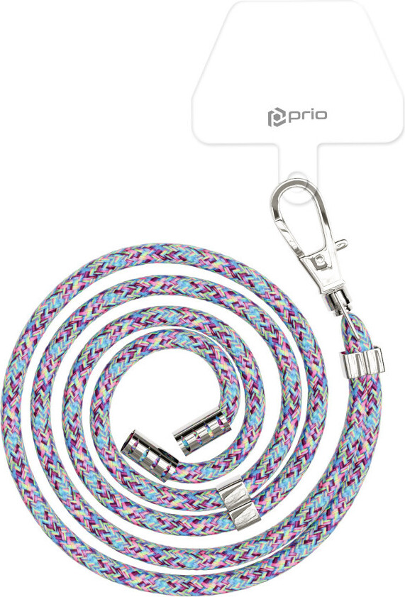 univerzálna šnúrka na mobilný telefón 0,7 m neónová mix