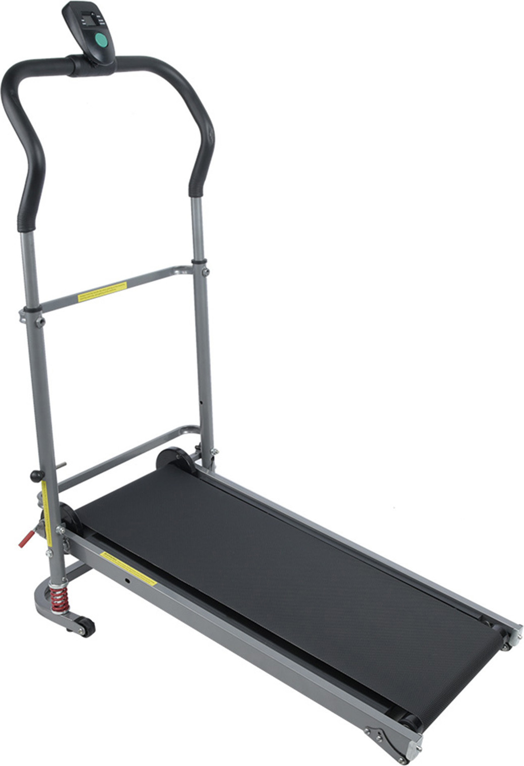 Gistuch Klappbares Laufband, Mechanisches Laufband, Indoor-Fitnessgerät für Home-Workout, Kardio-Training