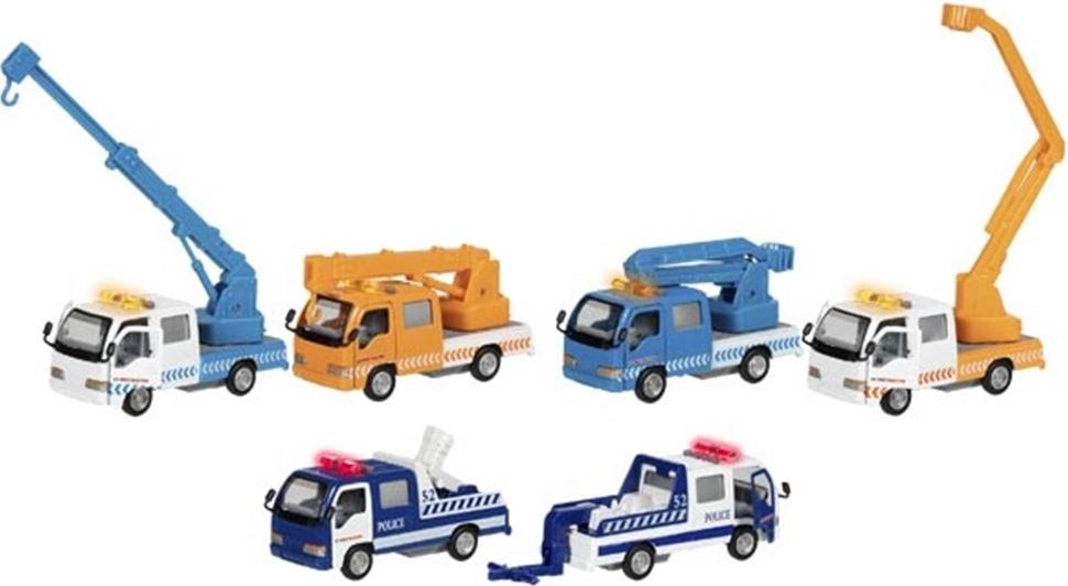Goki Abschleppwagen Spielzeugauto 1:35 - Holz Abschleppfahrzeug GK12315