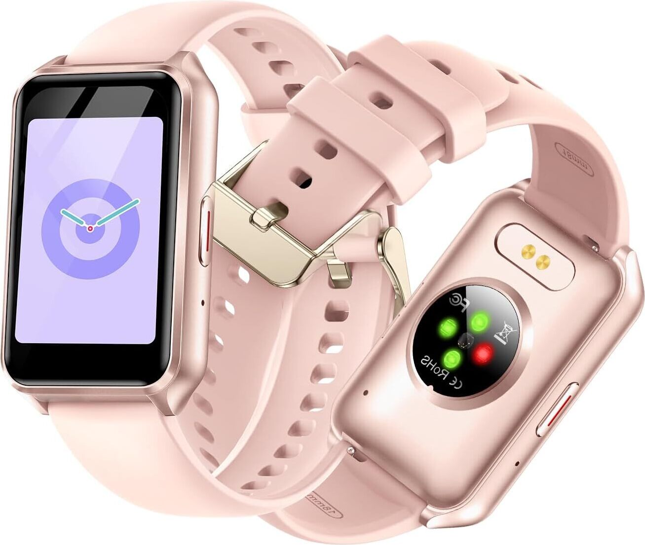 MiracDan mit Telefonfunktion Fitness Tracker Damen, 1.57