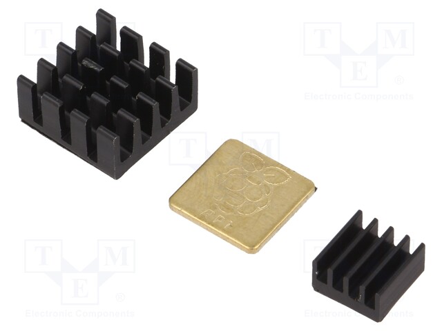 TNE 1x Aluminium,schwarz ,Raspberry Pi 0542 Robotik- und RC-Zubehör Anz.Stk: 3 _1GH_DF-FIT0542