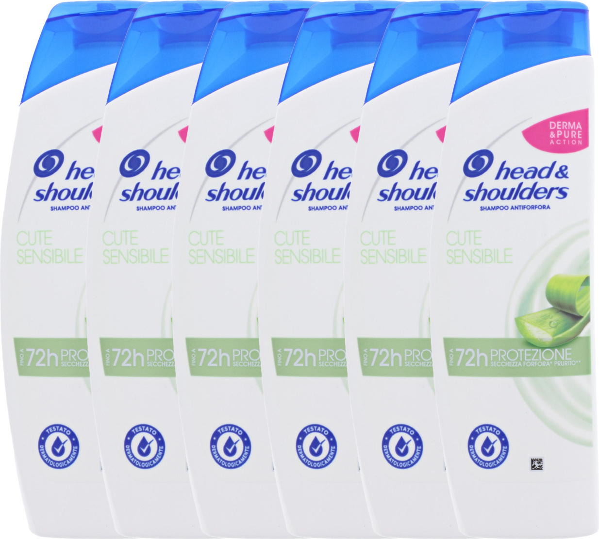 6 x Head & Shoulders Anti Schuppen Shampoo Sensititv je 250ml cute sensible 81746725