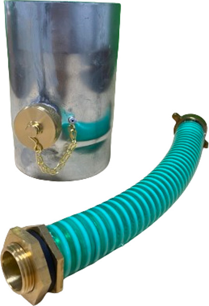 Wassersammler schlanke Ausführung Zambelli Regensammler Regendieb 80 mm