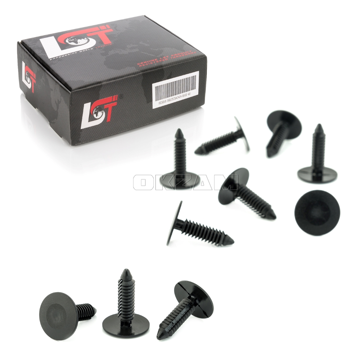 LST Motorhauben Clips 10-tlg. - Befestigungsclips Für Chrysler Neon