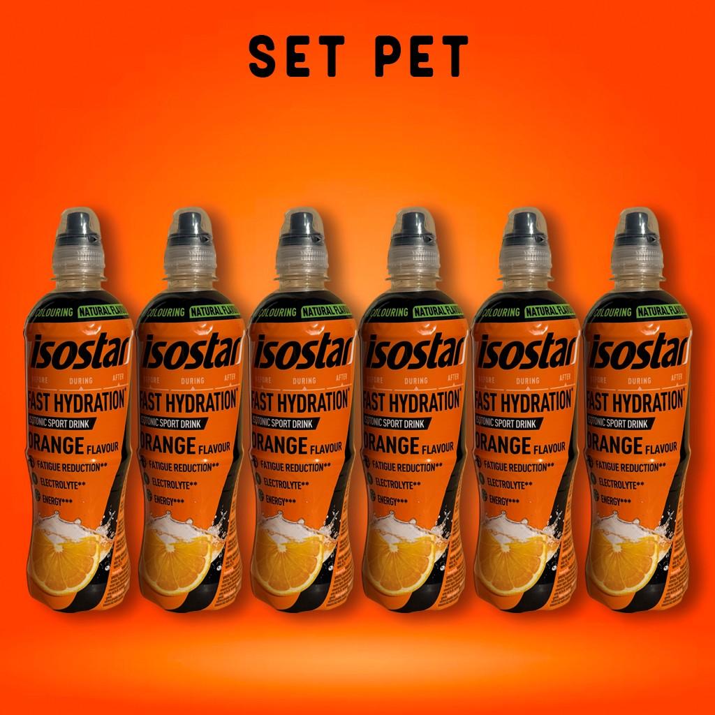 Isostar FAST HYDRATION 6X 500ml ORANGE N687