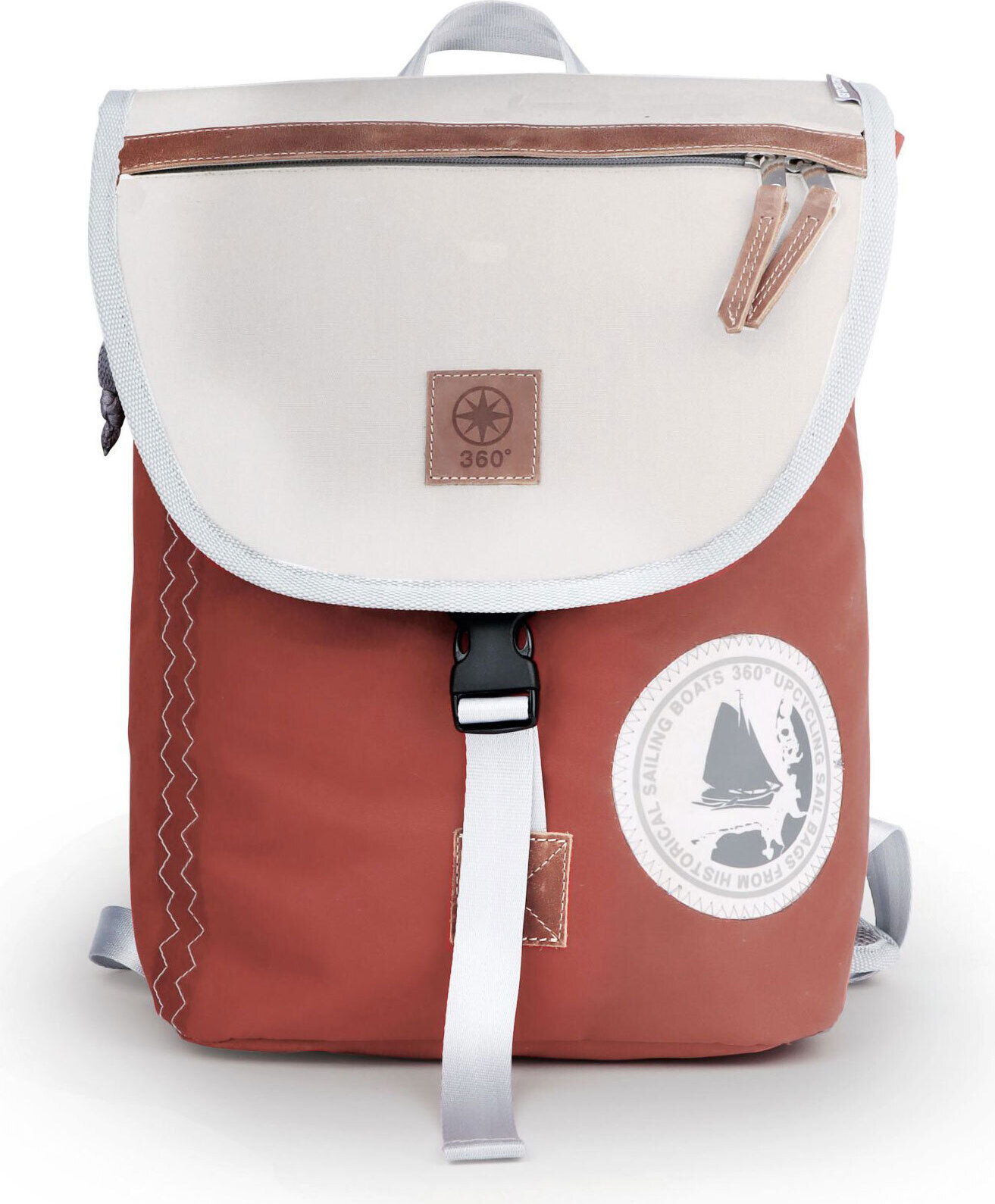 Rucksack Landgang Mini, braunes Segeltuch, Sonderedition