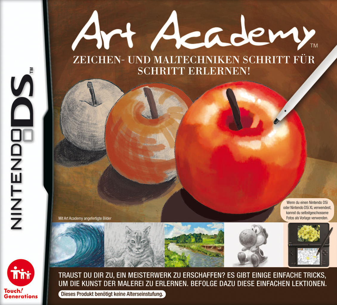 Nintendo Art Academy: Zeichen und Maltechniken 1837340