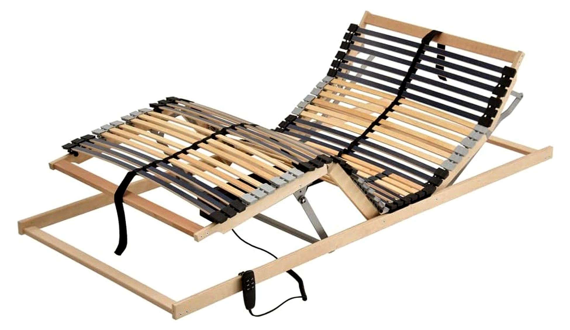 Markenlos Elektrischer Lattenrost 42 Latten 7 Zonen 100x200 cm