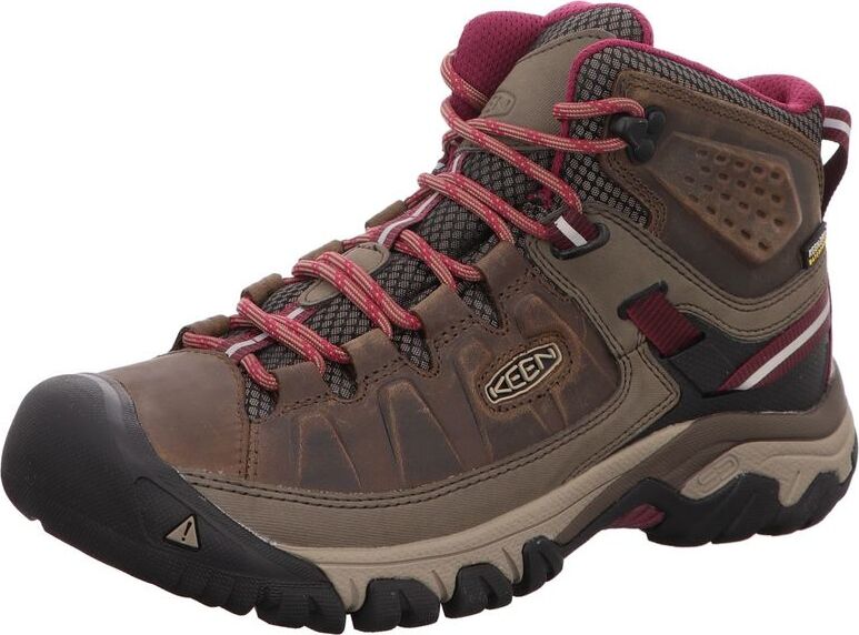 Keen Targhee III Mid Damen Bergschuhe Weiss/Boysenberry Größe 36 K1018178