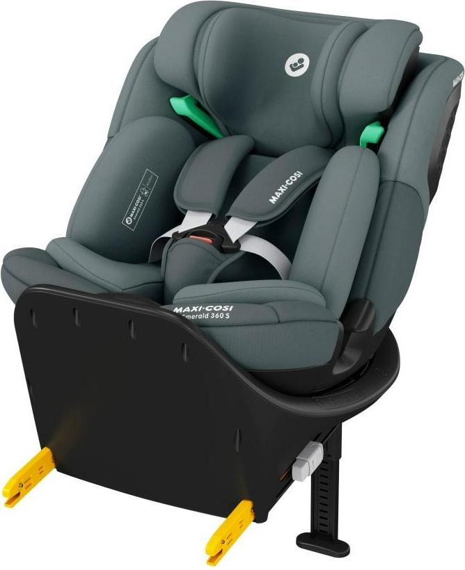 Maxi-Cosi Emerald 360 S, ISOFIX + bezpečnostný pás, 0+/1/2/3 (0 - 36kg; 0 mesiacov - 12 rokov), Bočná ochrana, Opierka hlavy
