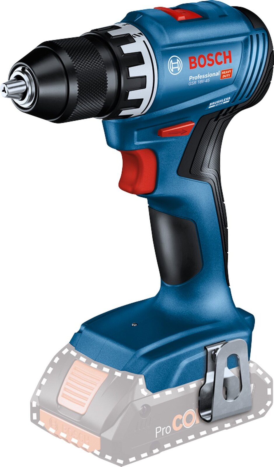 Bosch GSR 18V-45 Akku-Bohrschrauber
