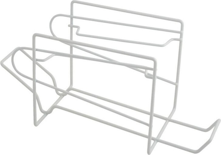 Kühlschrank Organizer Metaltex Weiß Aluminium 14 x 33 x 15 cm (6 Stücke) S7916584