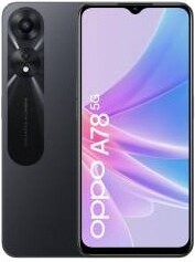 Oppo A78 5G  - 16,7 cm (6.56 Zoll) - 4 GB - 128 GB - 50 MP - Android 13 - Schwarz