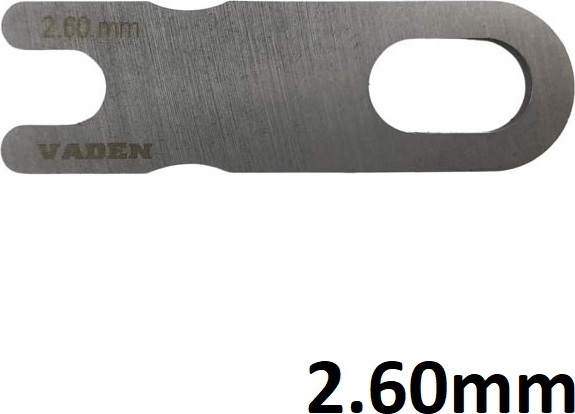 VADEN Ausgleichslamelle für Volvo Injektor Einstelldistanz 2,60mm | VAD130005013 4593313268