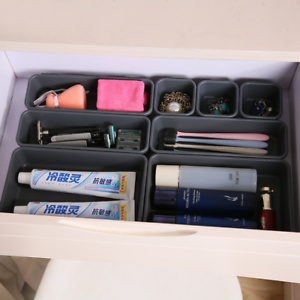 8 X Schubladen Schreibtisch Organizer Aufbewahrung Box Schmuck Behälter Korb DHL