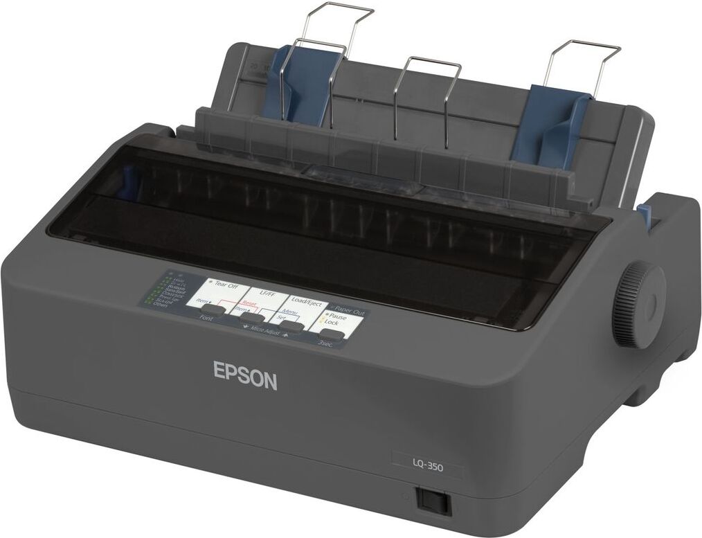Epson LQ-350, 347 Zeichen pro Sekunde, 360 x 180 DPI, 260 Zeichen pro Sekunde, 86 Zeichen pro Sekunde, 3 Kopien, Briefumschläge, Etiketten C11CC25001