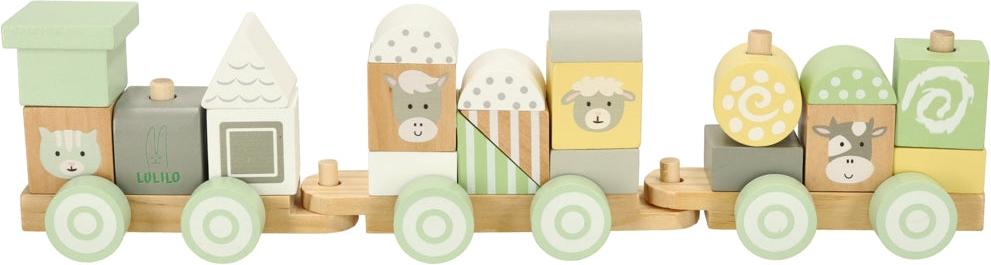 Creative Corner Lulilo Train Holzeisenbahn Pastell KI-1196722920