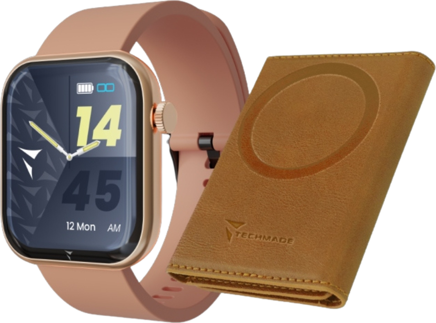 Smartwatches Techmade Rosa Kollektion Glam - unisex TM-GLAM006
