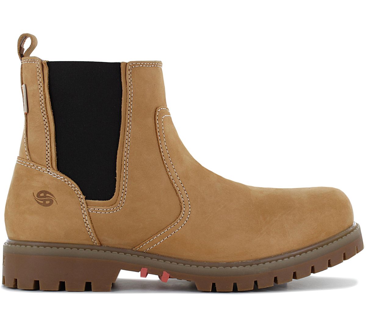 Dockers by Gerli Chelsea Boots - Pánske topánky kožené Golden-Tan 53AX004-300910 , veľkosť: EU 42 UK 8