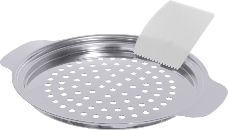 Contacto Spätzlesieb, Spätzleschieber, Edelstahl, Ø 27cm mit Spatel 561/270