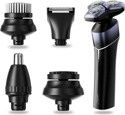 MAESTRO MR-675 5-in-1 USB shaving kit
