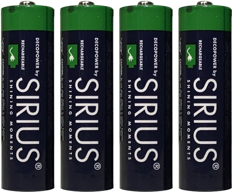 Sirius AA Akkus DecoPower 4 Stück 88806