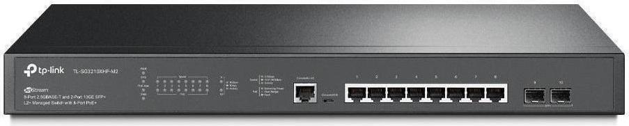 TP-Link 2,5G Edge Access PoE Switch mit 10G SFP+, Cloud-Management TL-SG3210XHP-M2