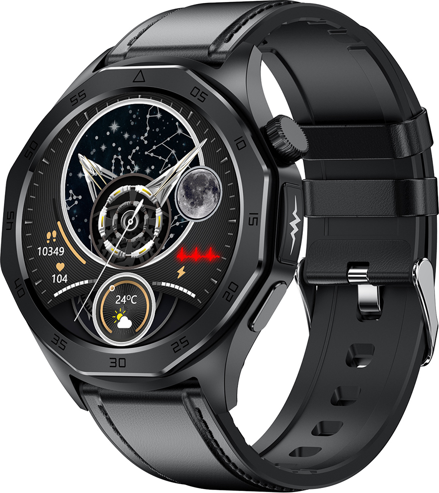 1,43 "Smartwatch ženy Muži, s funkciou telefónu Fitness Tracker Watch Športové monitorovanie zdravia BT5.2 S0S funkcia núdzového volania IP68 Vodotesné, nemecké